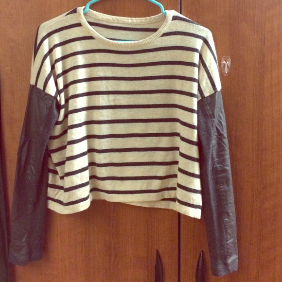 Boutique striped sweater