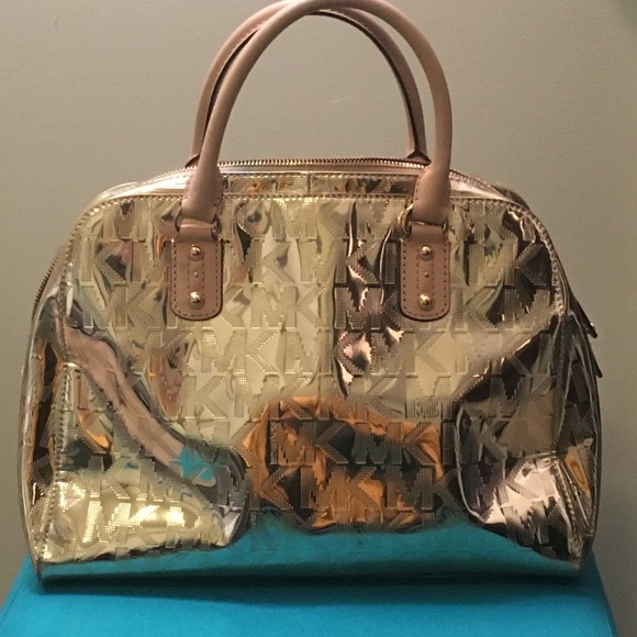 Michael Kors Satchel - Gold