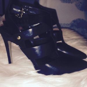 CLOSET CLOSING ALDO Real Leather Black Heels