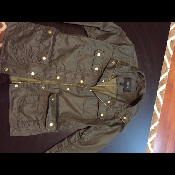 J Crew XS Green Jacket