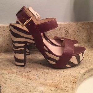 Michael Kors platforms! Worn once!