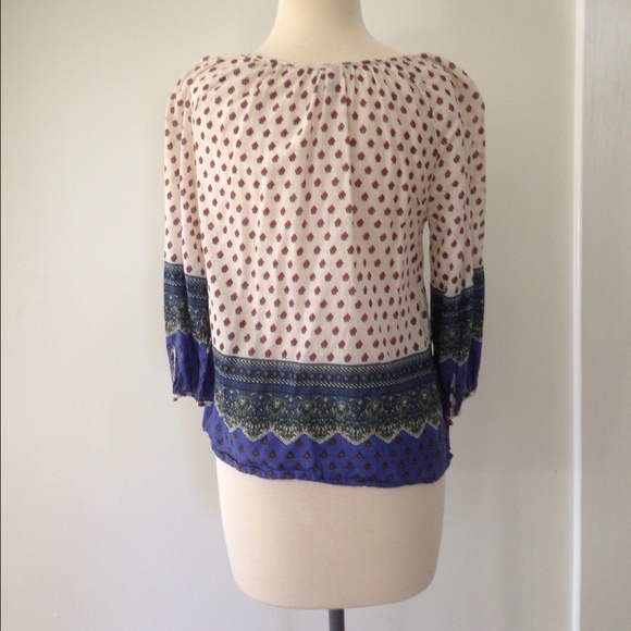 Forever 21 Peasant Style Top - Picture 4 of 4