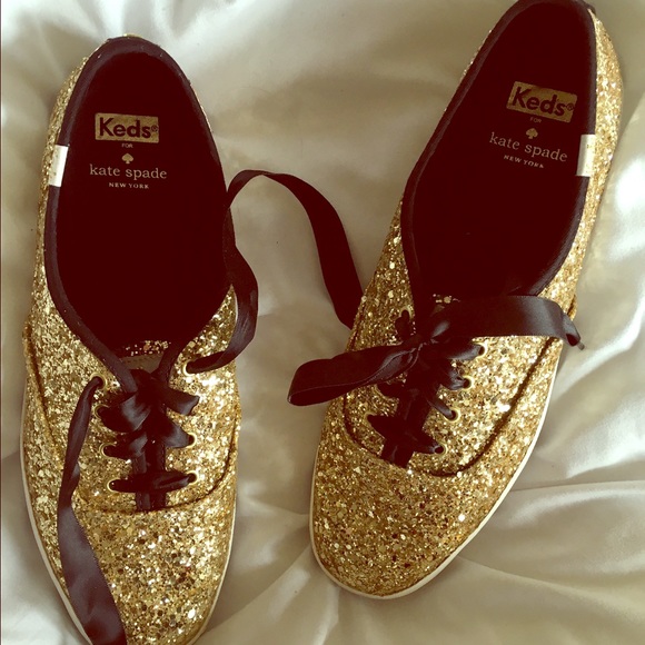 keds x kate spade champion glitter size 9.5