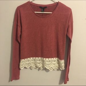 Forever 21 Pink Sweater