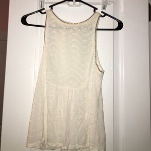 Beautiful eyelet tank!!