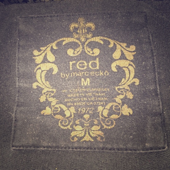 Distressed Ecko Cut Off Sweater