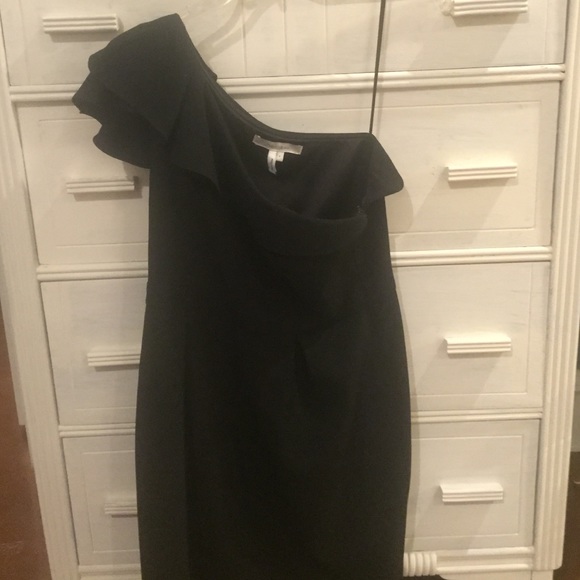 Max and Cleo one shoulder dress