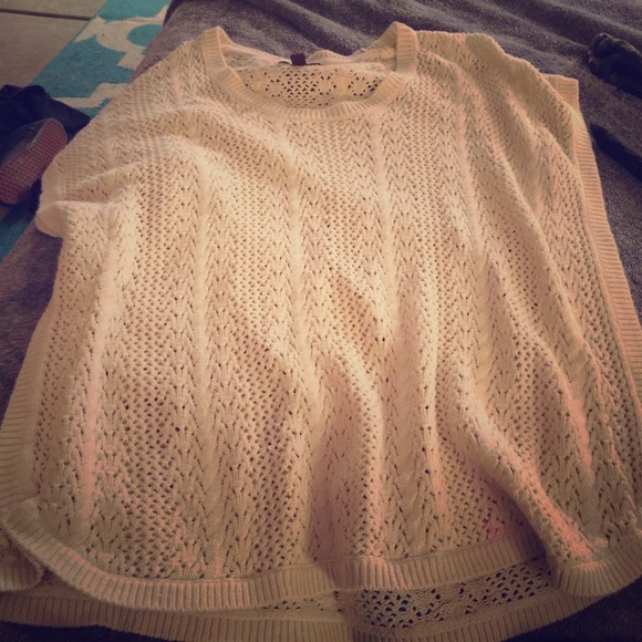 Sonoma Cream Crocheted Tunic