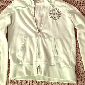 PINK zip up hoodie