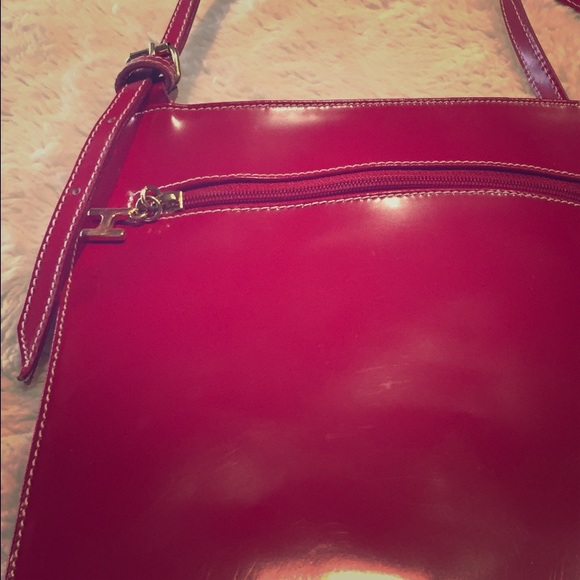 Leather Red Tommy Hilfiger Purse