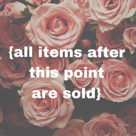 sold after this
