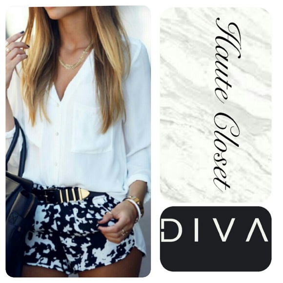 Tops - Classic White Blouse