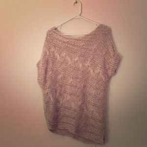 Cozy Slouchy Sweater with Angled Cut