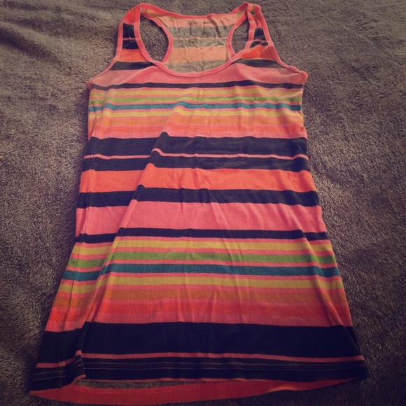 Colorful Striped Tank
