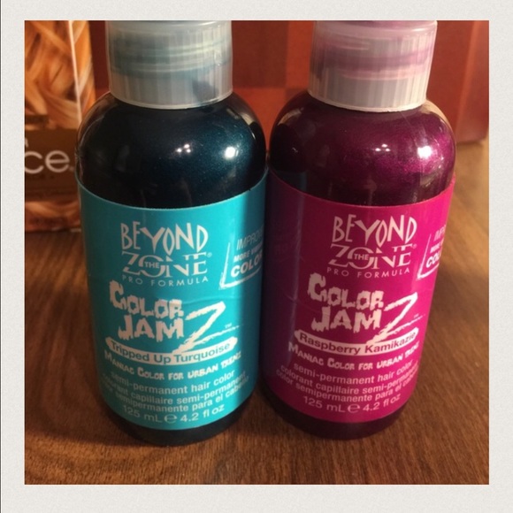 Beyond the zone semi permanent hair dye