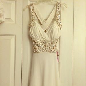 White Homecoming/Prom Dress - New w/tags!
