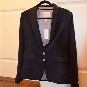 Banana Republic Navy Wool Blazer