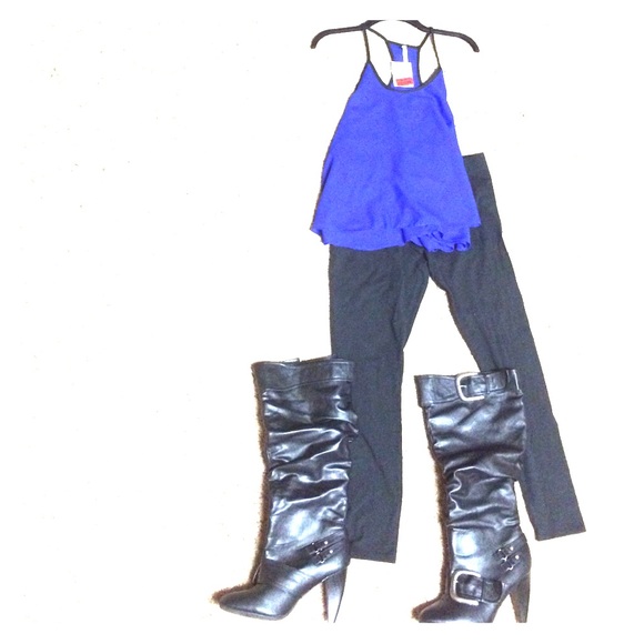 Electric Blue club/party tank