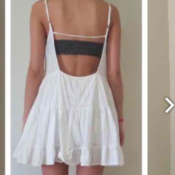 Brandy Melville white jada dress - Picture 2 of 2