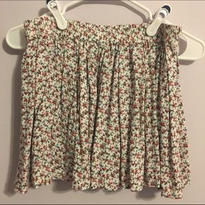Flowy Floral Printed Skirt