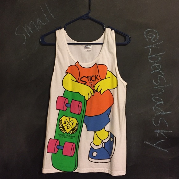 STYG Bart Simpson tank