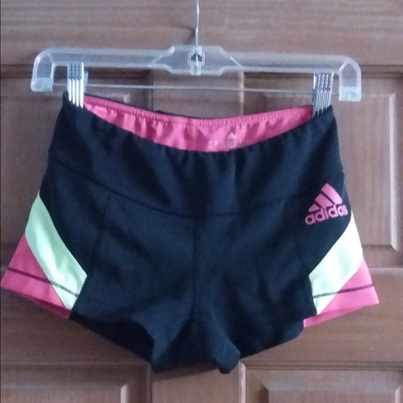 Adidas spanks (spandex shorts)