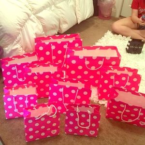 Victoria Secret PINK shopping bags