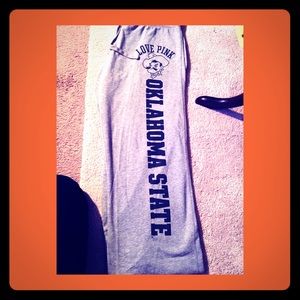 VS Oklahoma state sweat pants