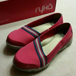 New Balance Shoes - New RYKA Pink Comfort Loafer Sneakers New Balance Shoes - New RYKA Pink Comfort Loafer Sneakers