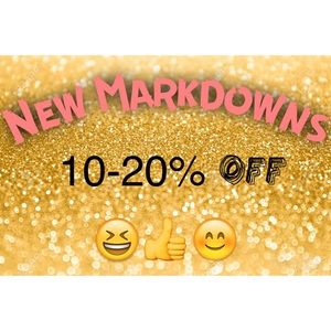 ⭐️NEW MARKDOWNS⭐️ 10-20% OFF!