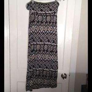 Aztec maxi skirt