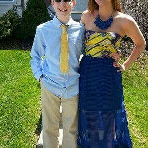 HOT SUMMER DRESS + NECKLACE