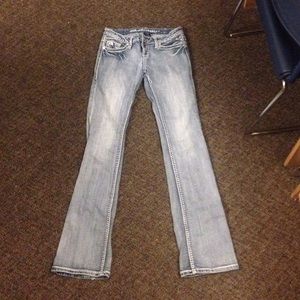 💙 Blue Asphalt Bootcut Jeans 💙