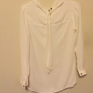 White Ribbon Blouse