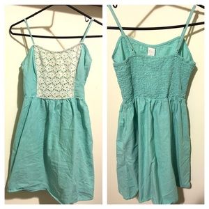Aqua Blue Sundress