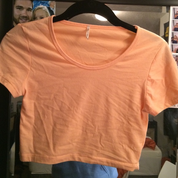 Light orange crop top and Mint crop top combo