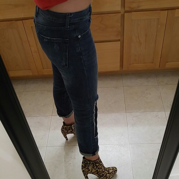 New 1969 boyfriend fit rip and repair - Picture 2 of 4