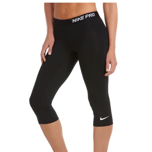 Brand new NIKE PRO DRIFIT CAPRIS size small black