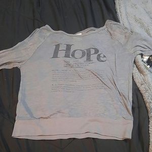 Hope see through long sleeve