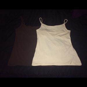 Two tank tops.