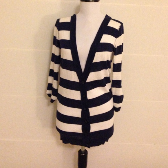 DONATING SOON 50% OFF striped cardigan