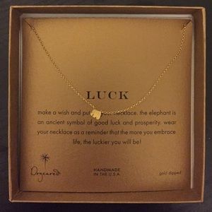Dogered Luck elephant necklace
