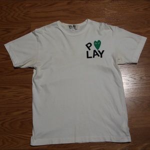 CDG play t shirt