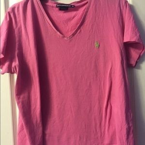 Pink Ralph Lauren Tee