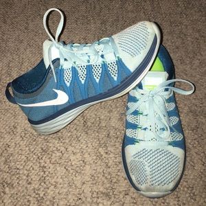 Nike WOMENS Flyknit 2 Lunar Lunarlon running shoes