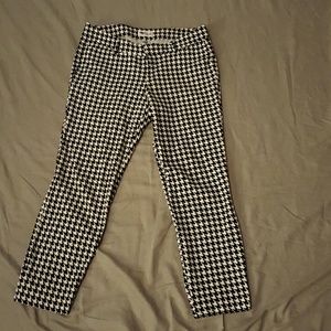 Houndstooth pixie pants