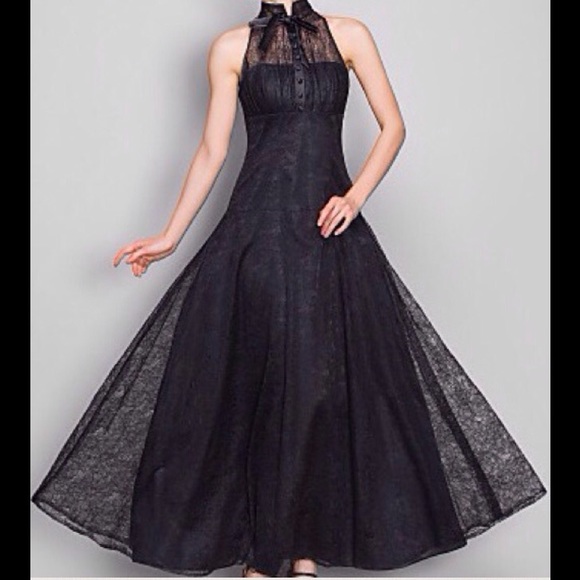 Black lace formal. Up to Fits 34C