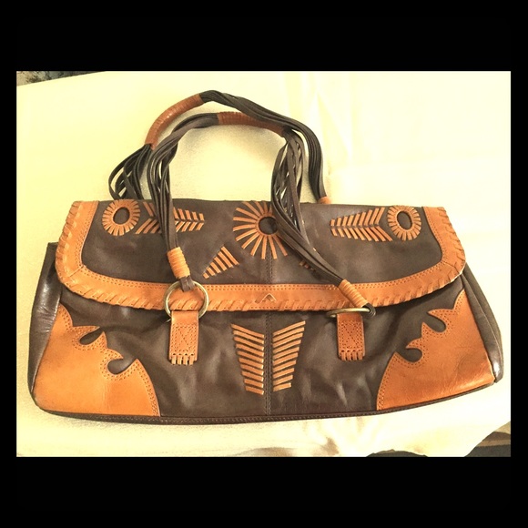 BCBirls Brown & Tan Handbag