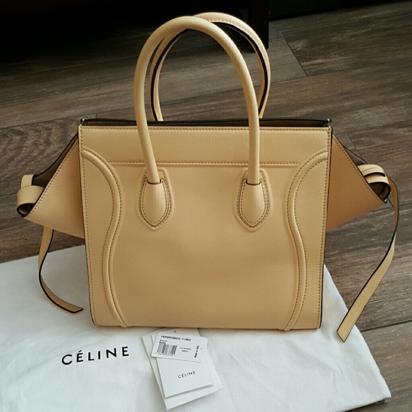 Celine Phantom Med Tote, Butter Calfskin w/dustbag - Picture 2 of 8