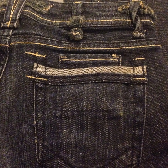 Yanük Six Pocket Dark Glamour Wash Denim size 23 - Picture 3 of 4